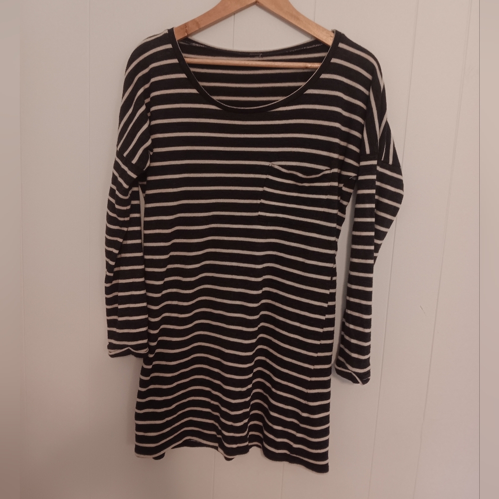 Poof long sleeve Striped tunic
